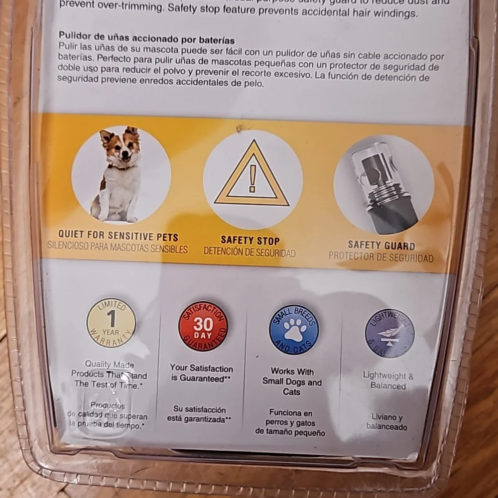 NIB WAHL PET Dog NAIL SMOOTHER